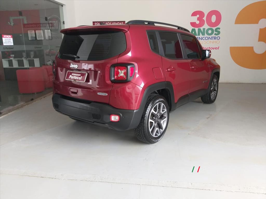 JEEP RENEGADE 1.8 16V FLEX LONGITUDE 4P AUTOMÁTICO 2019/2019